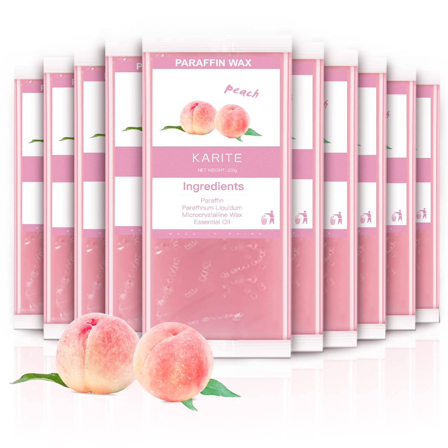 KARITE Peach Scented Refills (10-Pack)